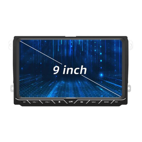 ESSGOO 9618, MP5 Android14, 9 hüvelykes IPS érintőképernyő - Volkswagen,Skoda,Seat Bluetooth 4.1 vezeték nélküli CarPlay és Android Auto