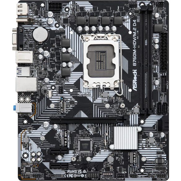 Asrock B760M-HDV/M.2 D4 Intel B760 LGA 1700 Micro ATX