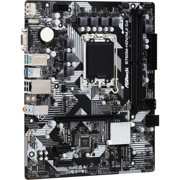 Asrock B760M-HDV/M.2 D4 Intel B760 LGA 1700 Micro ATX