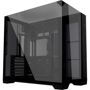 Lian Li O11 Vision Compact PC ház, Midi-Tower, E-ATX, edzett üveg - fekete (O11VPX)