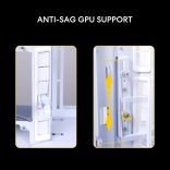 Lian Li O11 Vision Compact PC ház, Midi-Tower, E-ATX, edzett üveg - fekete (O11VPX)