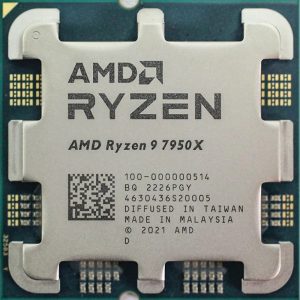 AMD Ryzen 9 7950X 16-Core 4.5GHz AM5 OEM, tálcás (100-100000514WOF) Processzor
