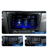 Dasaita 10.2 "Android 10.0 egy din autós sztereó fejegység Nissan X-Trail Qashqai Rogue 2014-2017
