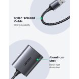 UGREEN memóriakártya olvasó, SD micro SD kártyaolvasó, USB C kártyaolvasó, SD TF egyidejű olvasása