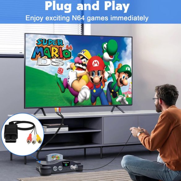 Kábel av Composit GameCube / Nintendo 64 / SNES