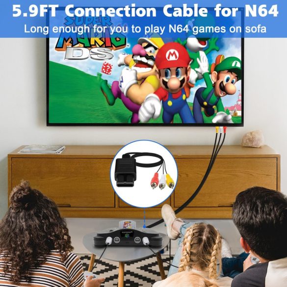 Kábel av Composit GameCube / Nintendo 64 / SNES