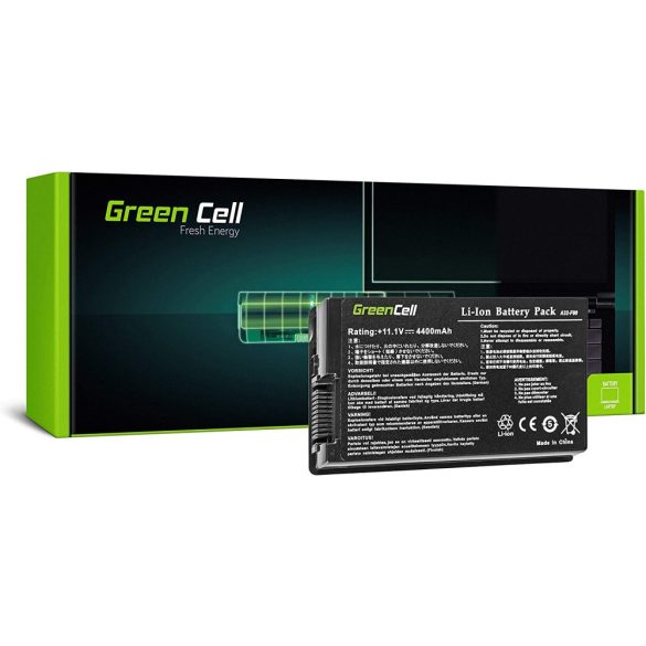 Green Cell akkumulátor Asus F50 F80S N60 X60 X61 / 11,1V 4400mAh