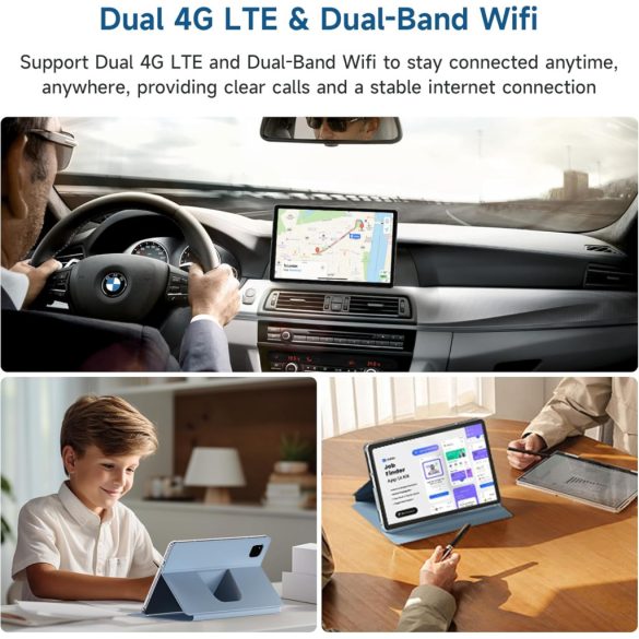 ALLDOCUBE iPlay60 Tablet Android 13, Tablet PC 11 hüvelykes FHD 2000 x 1200 Incell IPS, 12 (4+8) GB RAM 128 GB ROM, Tablet T606 Nyolcmagos 1,6 GHz, 5MP + 16MP, Widevine L01GTEhA, Widevine L01GTE WiFi/Bluetooth