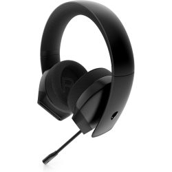   Alienware sztereó PC gamer headset AW310H: 50 mm-es nagy felbontású meghajtók - sport szövetből készült memóriahabos fülpárnák - PS4, Xbox One és Switch konzolokkal kompatibilis 3,5 mm-es jack csatlakozón keresztül