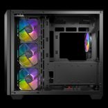 Antec C5 ARGB Midi-torony, edzett üveg - fekete (0-761345-10033-5)