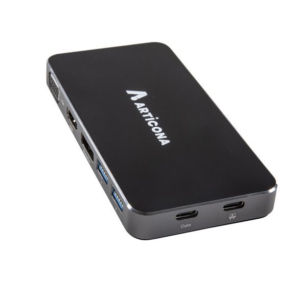 Articona - 4K 100W USB-C Dokkolóállomás, USB HUB 