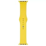 Beline Apple Watch szilikon óraszíj 42/44/45/49mm sárga