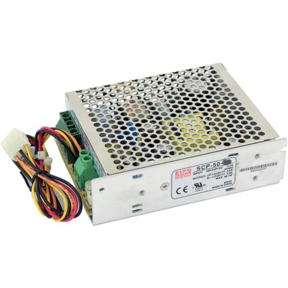 Kapcsolóforrás tartalékkal - MEAN WELL SCP-50-24