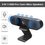 EMeet, c980Pro, Webkamera, 1080p