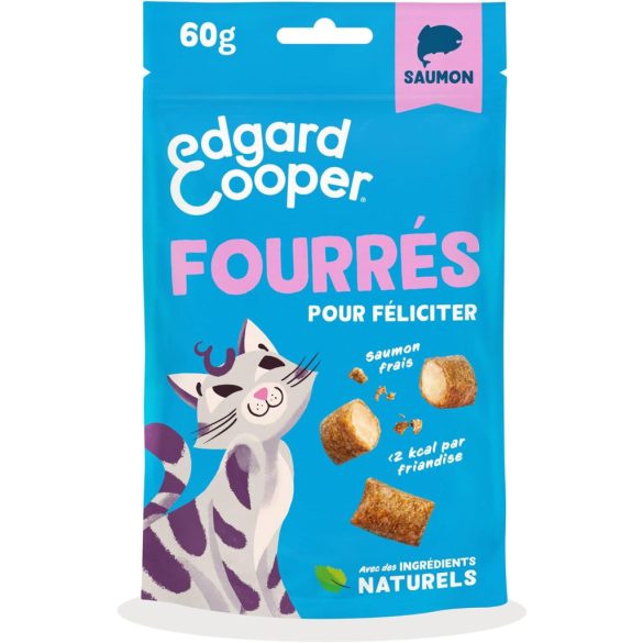 Edgard & Cooper - Lazaccal Töltött Macskajutalomfalat - 60g