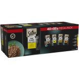 Sheba 40*85gr Szárnyas válogatás aszpikban