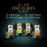 Sheba 40*85gr Szárnyas válogatás aszpikban