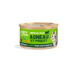   Edgard Cooper 85 g bárány- és csirkepástétom felnőtt macskáknak