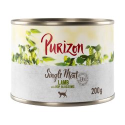 Purizon Single Meat 6 x 200 g  Bárány & komlóvirág