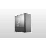 Cooler Master Silencio S600 TG, ATX, átlátszó oldalfal, 2x 120mm-es ventilátor, Fekete
