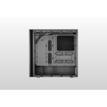 Cooler Master Silencio S600 TG, ATX, átlátszó oldalfal, 2x 120mm-es ventilátor, Fekete