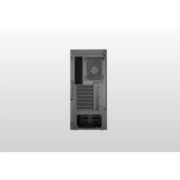 Cooler Master Silencio S600 TG, ATX, átlátszó oldalfal, 2x 120mm-es ventilátor, Fekete