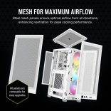 Corsair 2000D Airflow RGB White (CC-9011247-WW)