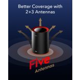 Cudy AX3000 Wi-Fi 6 2.5G Mesh rendszer (M3000) - Akár 655 négyzetmétert lefed, Kiváltja a vezeték nélküli routert és jelerősítőt, Támogatja az Ethernet Backhaul-t (3 darabos csomag)