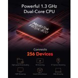 Cudy AX3000 Wi-Fi 6 2.5G Mesh rendszer (M3000) - Akár 655 négyzetmétert lefed, Kiváltja a vezeték nélküli routert és jelerősítőt, Támogatja az Ethernet Backhaul-t (3 darabos csomag)