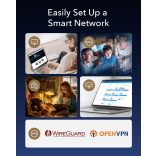 Cudy AX3000 Wi-Fi 6 2.5G Mesh rendszer (M3000) - Akár 655 négyzetmétert lefed, Kiváltja a vezeték nélküli routert és jelerősítőt, Támogatja az Ethernet Backhaul-t (3 darabos csomag)