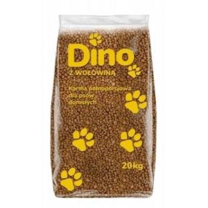 DINO Száraz kutyatáp marhahússal 20kg