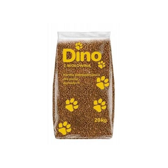 DINO Száraz kutyatáp marhahússal 20kg