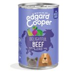 Edgard & Cooper kutyapástétom (marhahús, 400g x 6), gabonamentes, friss hús és minőségi fehérje, valódi kutya összetevők, hipoallergén, hozzáadott cukor nélkül