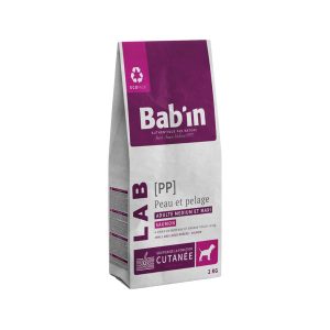 BAB'IN Dog LAB Adult Medium & Maxi PP - Bőr- és szőrzetjavító, 12 kg