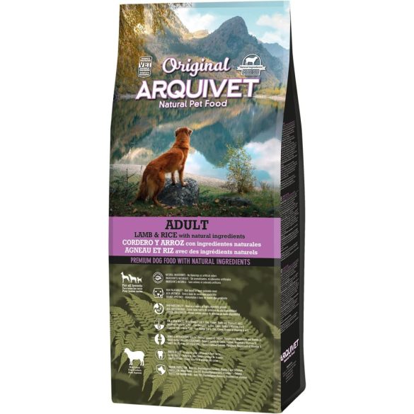 Arquivet ARQUIVET Eredeti Felnőtt Bárány Rizssel 12kg