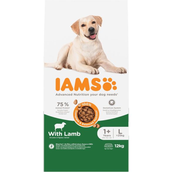 IAMS For Vitality Adult Large Breed Lamb 12 kg