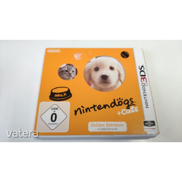 Nintendogs + Cats Golden Retriever & New Friends 3DS játék