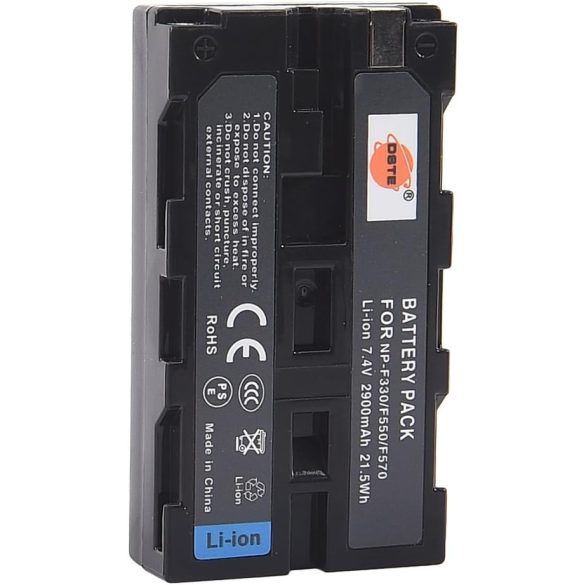 DSTE NP-F550 NP-F570 NP-F330 csereakkumulátor Kompatibilis a Sony CCD-RV200 CCD-SC5/E CCD-SC55E CCD-SC55 CCD-SC65 CCD-SC7 CCD-SC7/E CCD-SC8/E