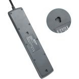 Bestek - Hosszabító/Elosztó - fekete - 4000w