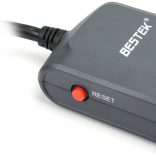 Bestek - Hosszabító/Elosztó - fekete - 4000w