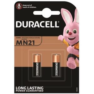 Duracell Riasztóelem Alkáli MN21 A23 B2 /2db DRMN21B2 5000394203969 (DRMN21B2)
