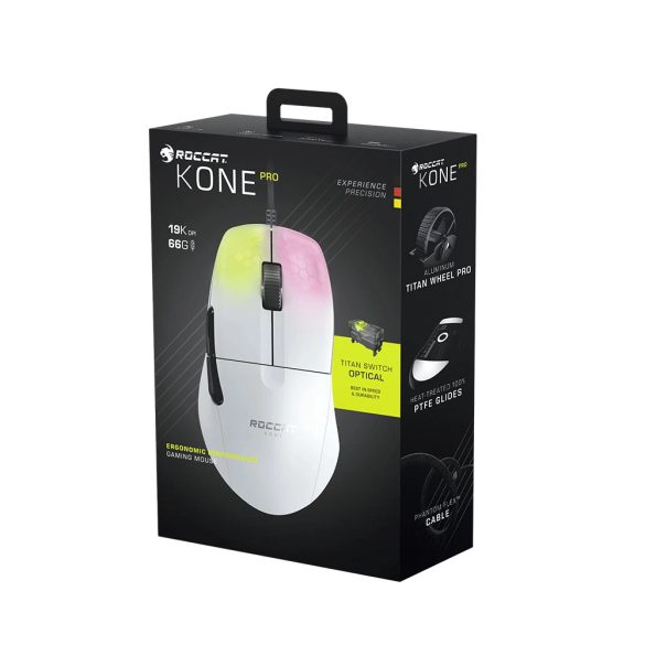 Roccat Kone Pro Arctic White, 212360, Egér