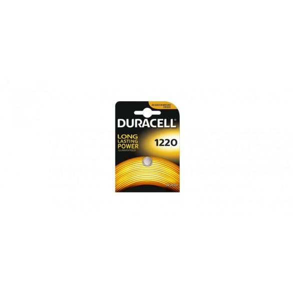 Duracell Lítium akkumulátor, CR1220, 3 V, 1 db