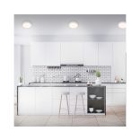 Briloner LED felületre szerelhető lámpatest 16,5W 1600 lm 3000 K melegfehér kerek matt króm