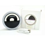 Szelfi gyűrűs fény LED-del telefonhoz/táblagéphez/i Pad kamerához - USB