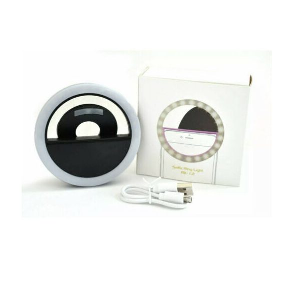 Szelfi gyűrűs fény LED-del telefonhoz/táblagéphez/i Pad kamerához - USB