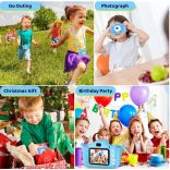 Astgmi - digitális fényképezőgép, 1080P 2 "0" HD, videokamera gyerekeknek, ideális ajándék 3-10 éves gyerekeknek 