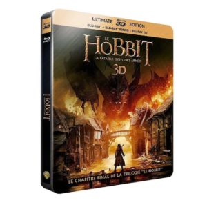 A hobbit Az öt sereg csatája 3D Blu-ray Fém tokban Ultimate Edition