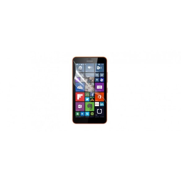 Képernyővédő fólia - clear - 1db, törlőkendővel - Microsoft lumia 640 xl