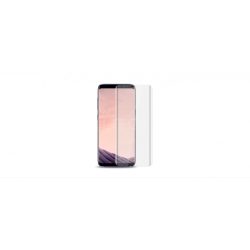   Samsung S8 átlátszó 3D teljes képernyős hajlított prémium védőüveg, kijelzővédő fólia üvegből, tempered glass, üvegfólia